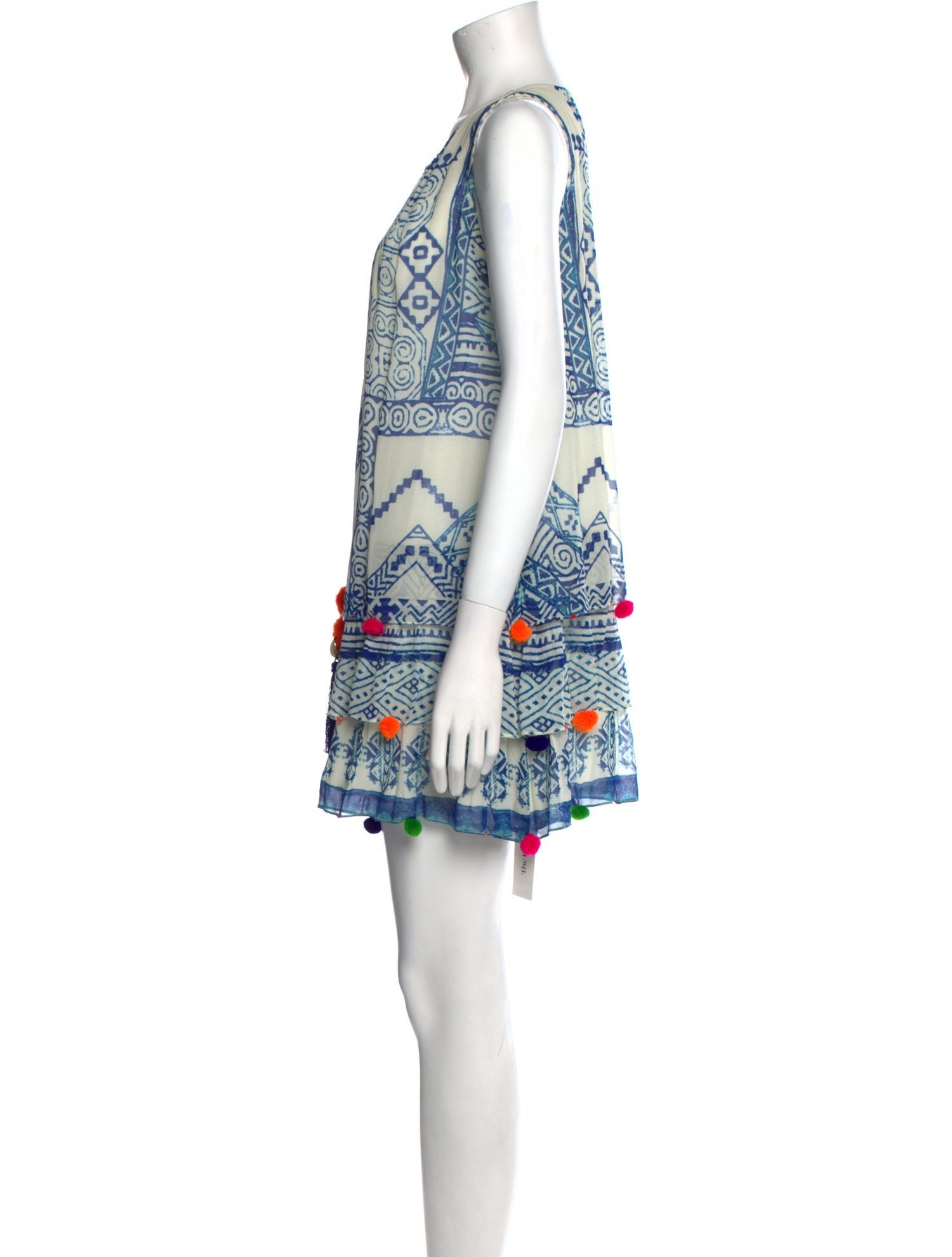 Hemant and Nandita Silk Mini Dress