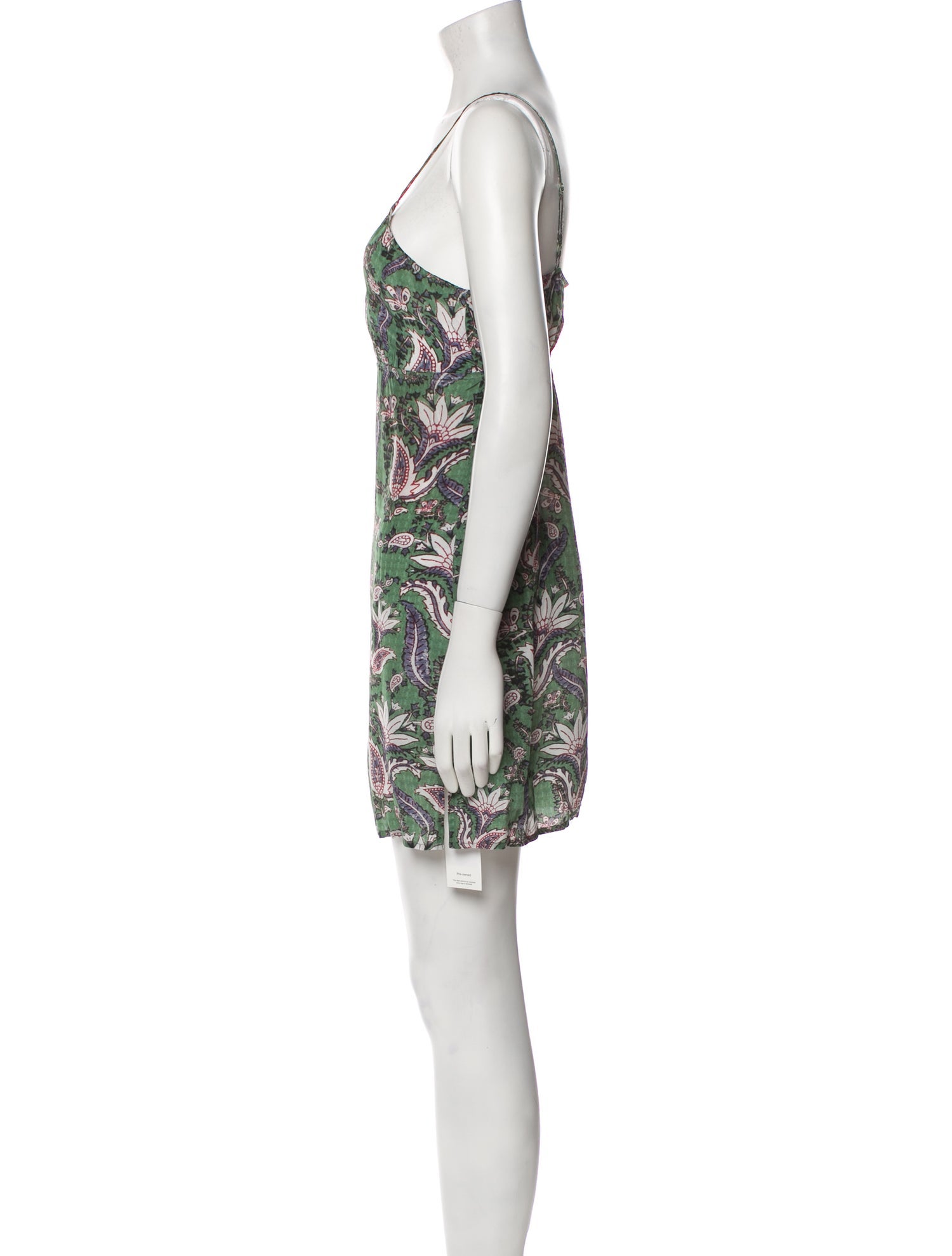 Hemant and Nandita Paisley Print Mini Dress