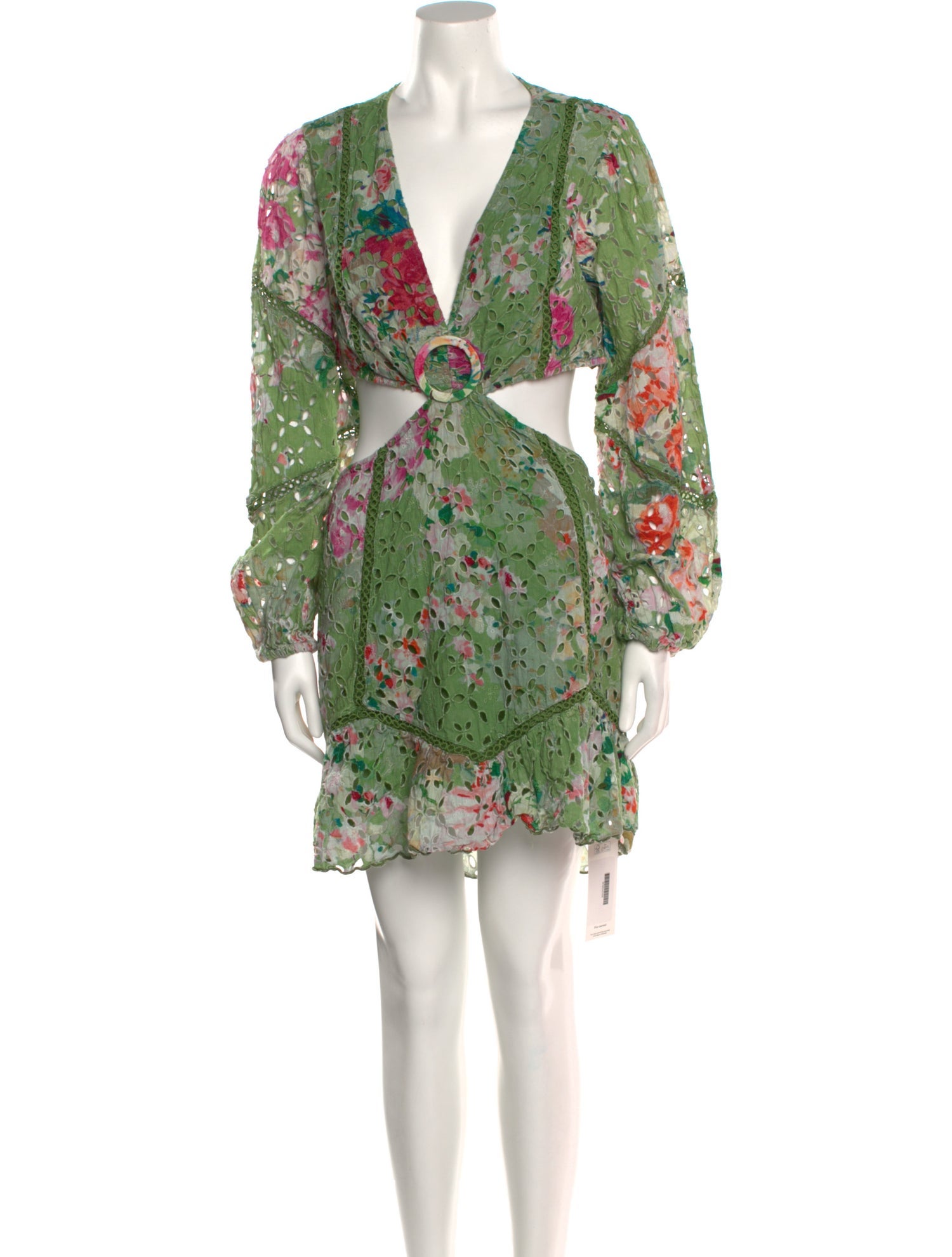 Hemant and Nandita Floral Print Knee-Length Dress