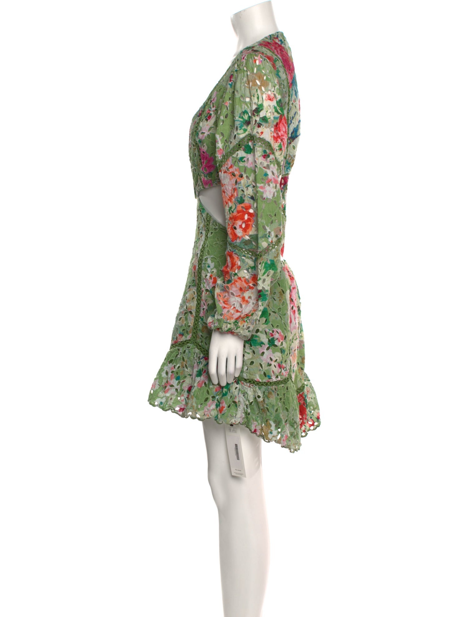 Hemant and Nandita Floral Print Knee-Length Dress
