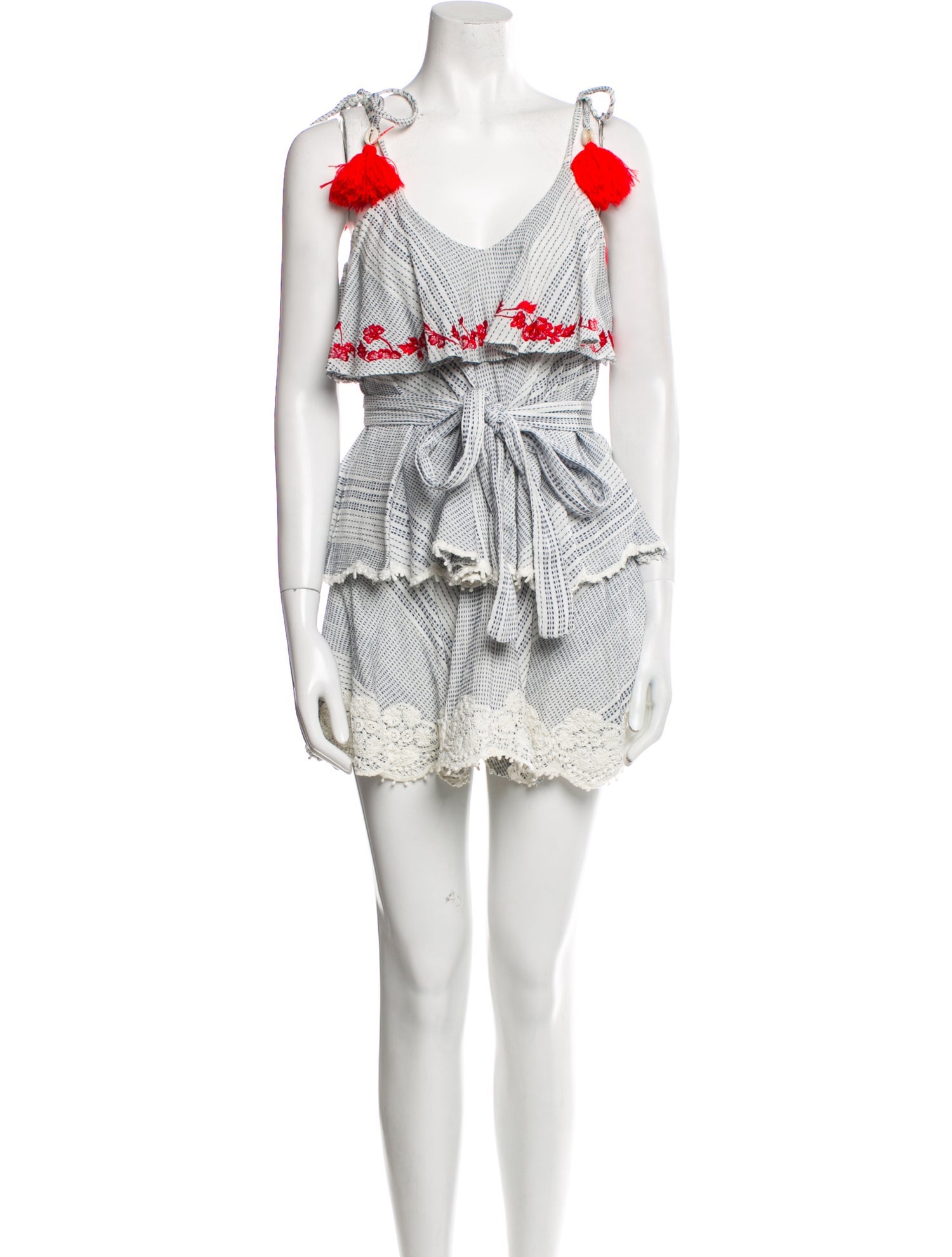 Hemant and Nandita Printed Mini Dress