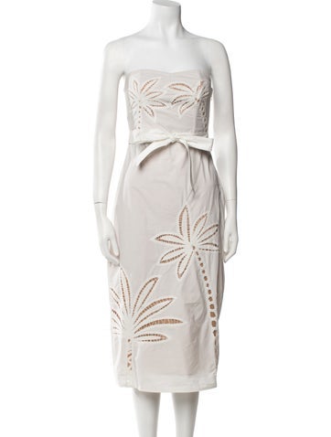 Hemant and Nandita Dresses Strapless Knee-Length Dress XS