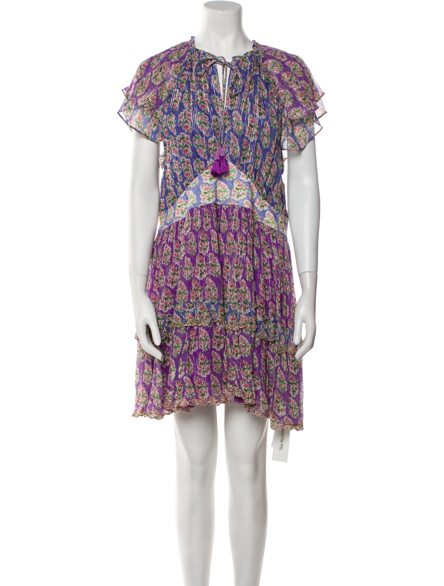 Hemant and Nandita Printed Mini Dress