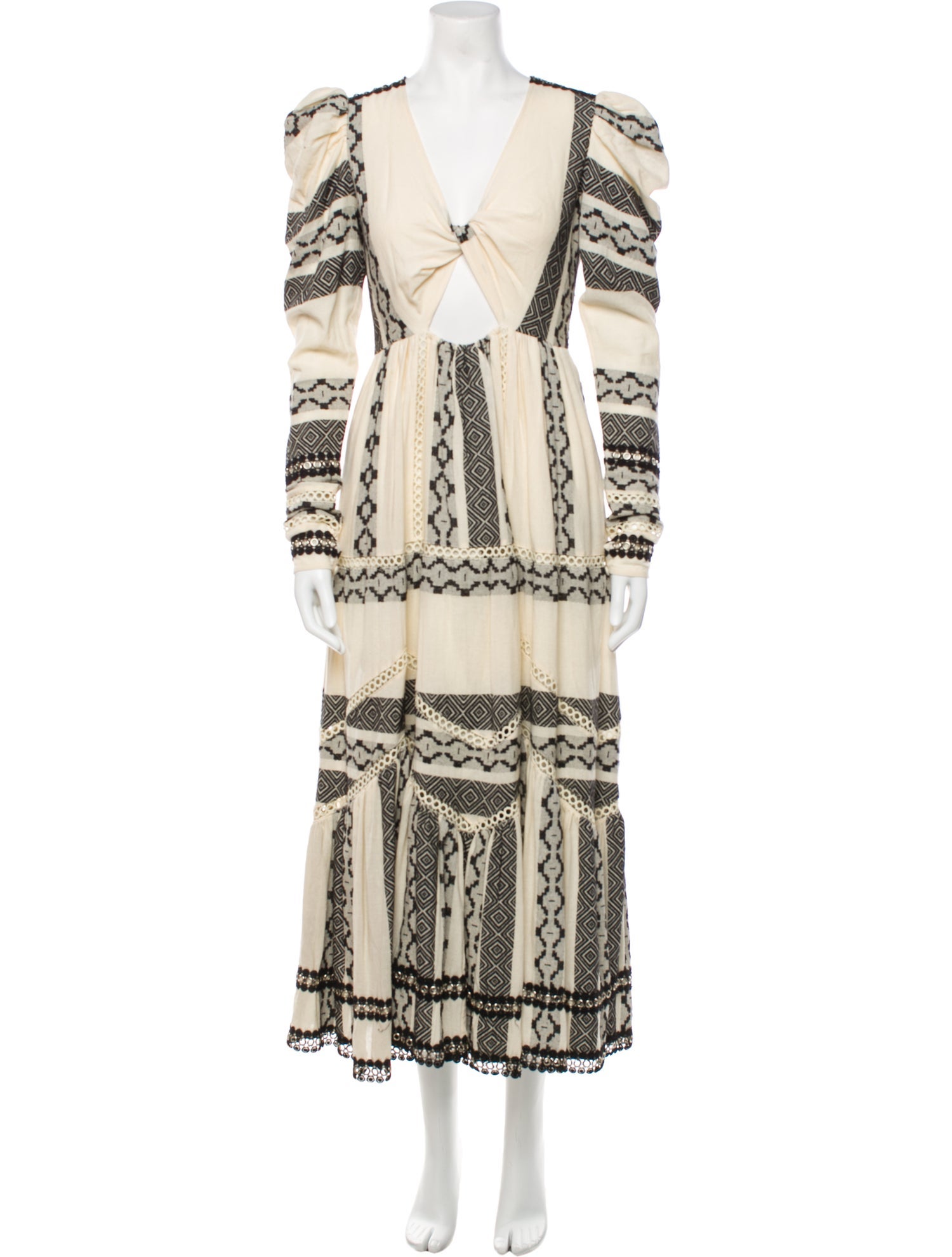 Hemant and Nandita Printed Long Dress