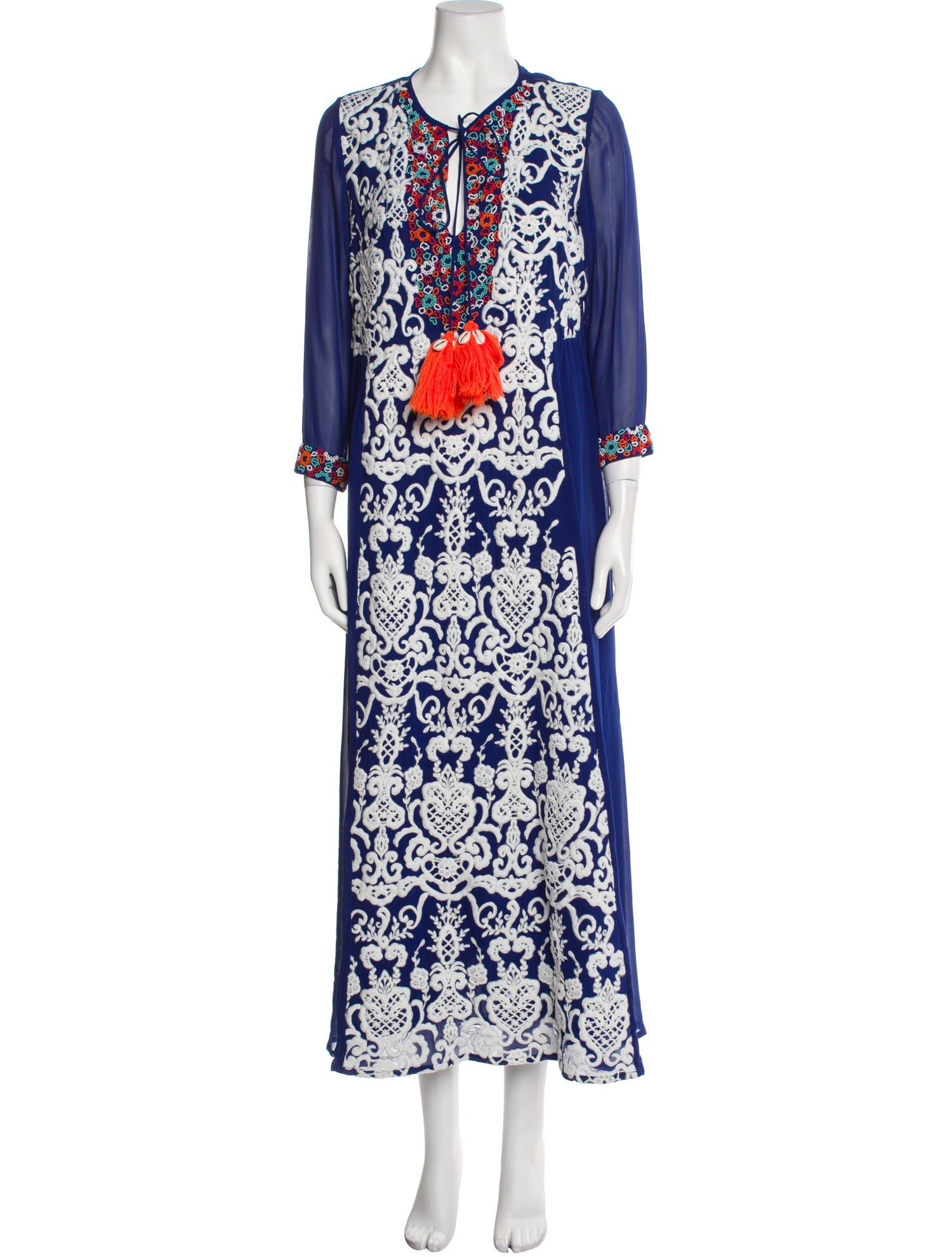 Hemant and Nandita Silk Long Dress