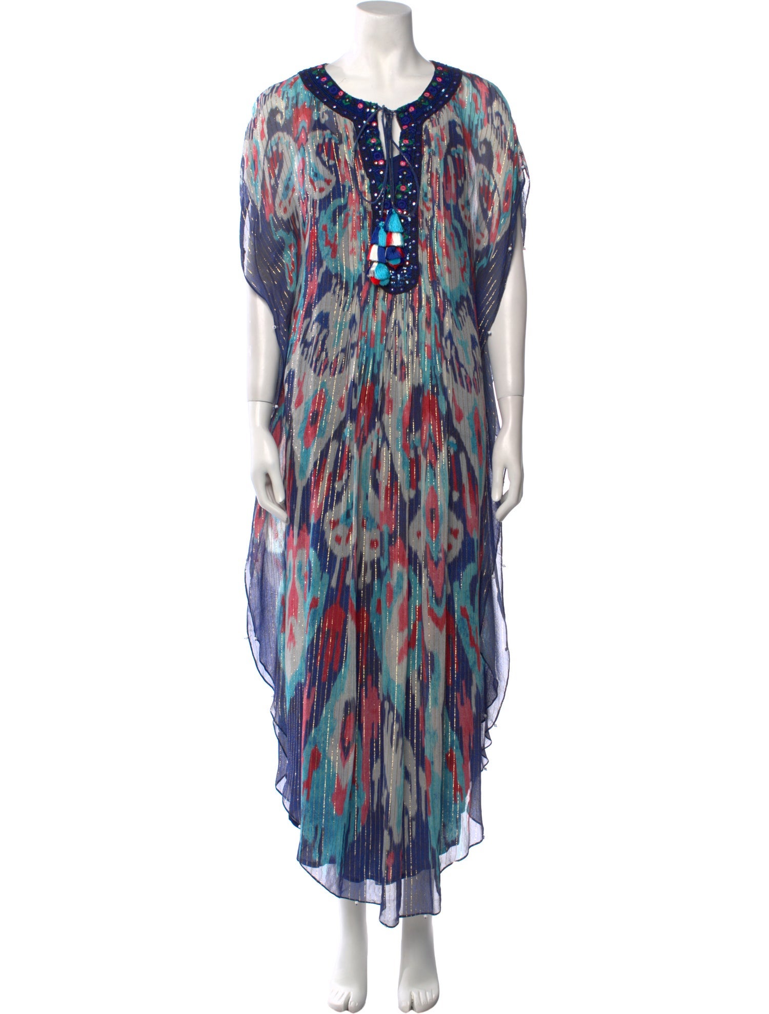 Hemant and Nandita Silk Long Dress