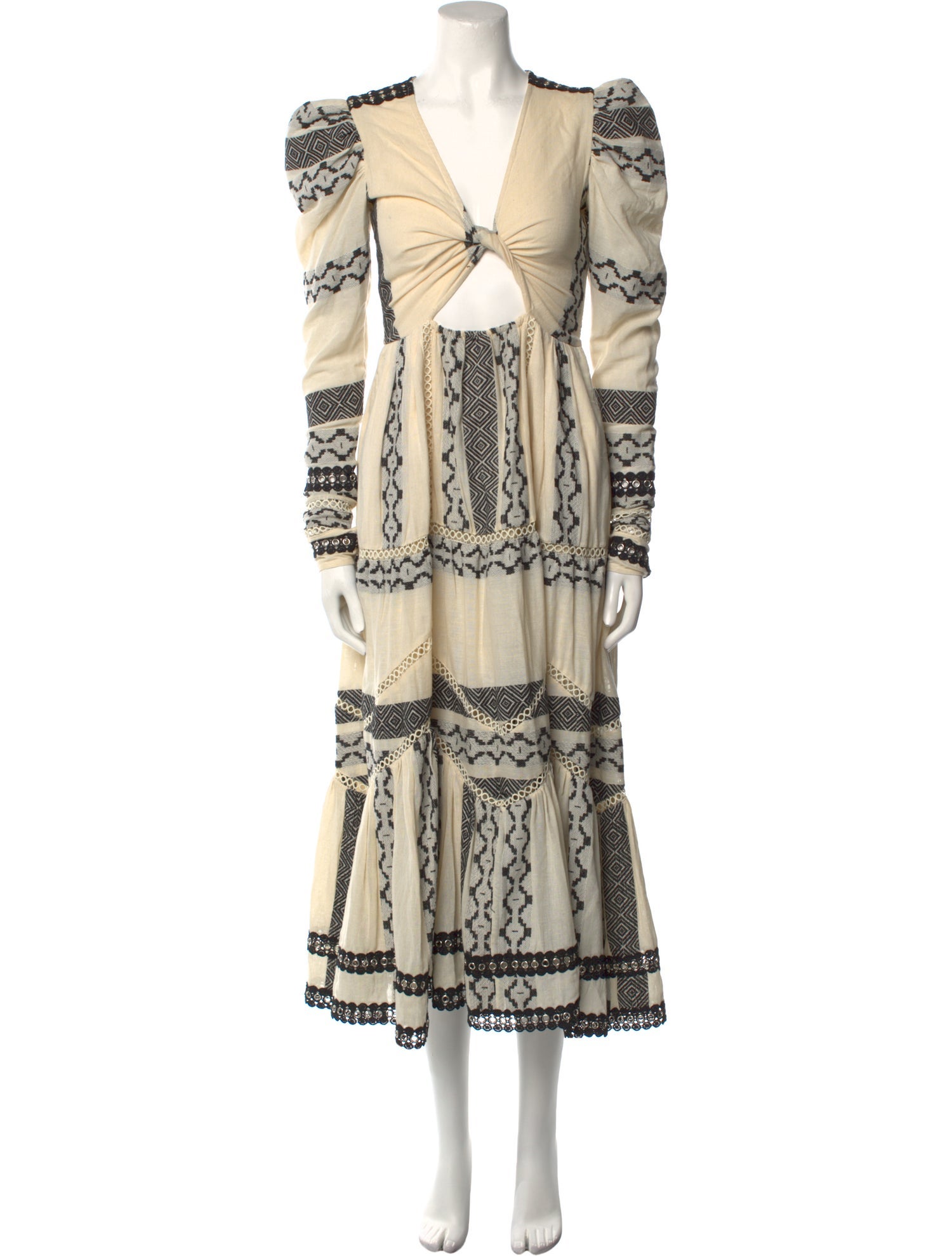 Hemant and Nandita Printed Long Dress