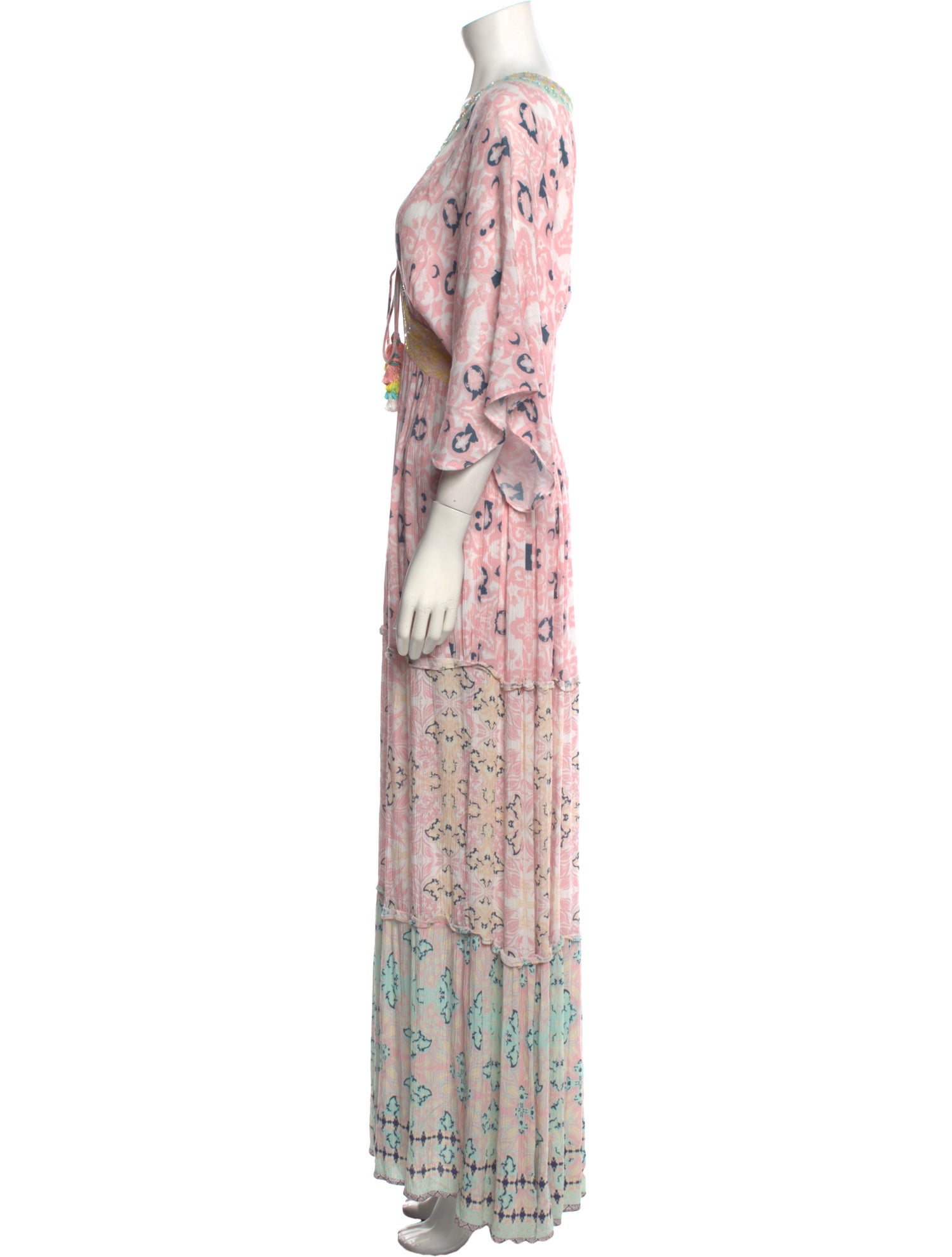 Hemant and Nandita Printed Long Dress