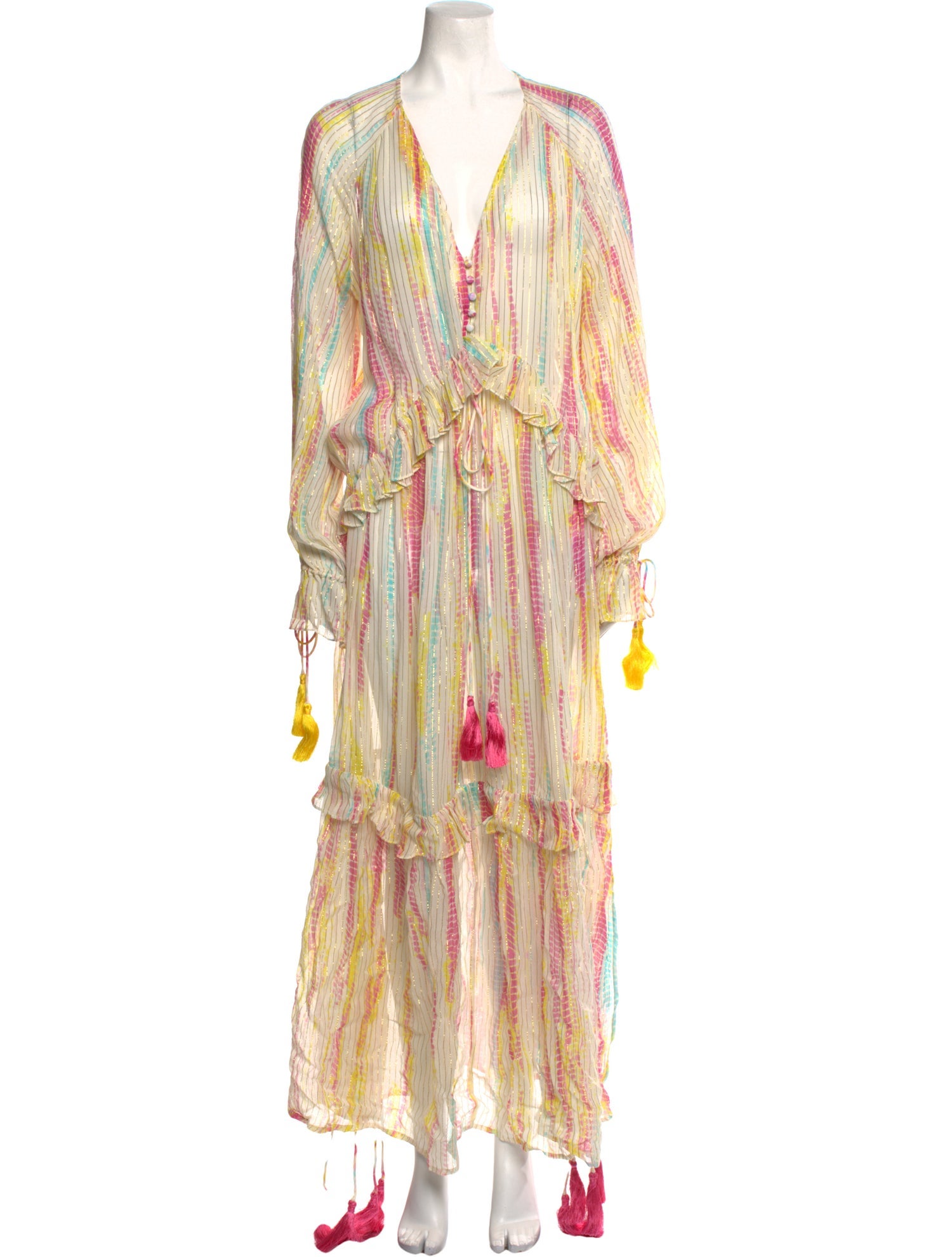 Hemant and Nandita Printed Long Dress