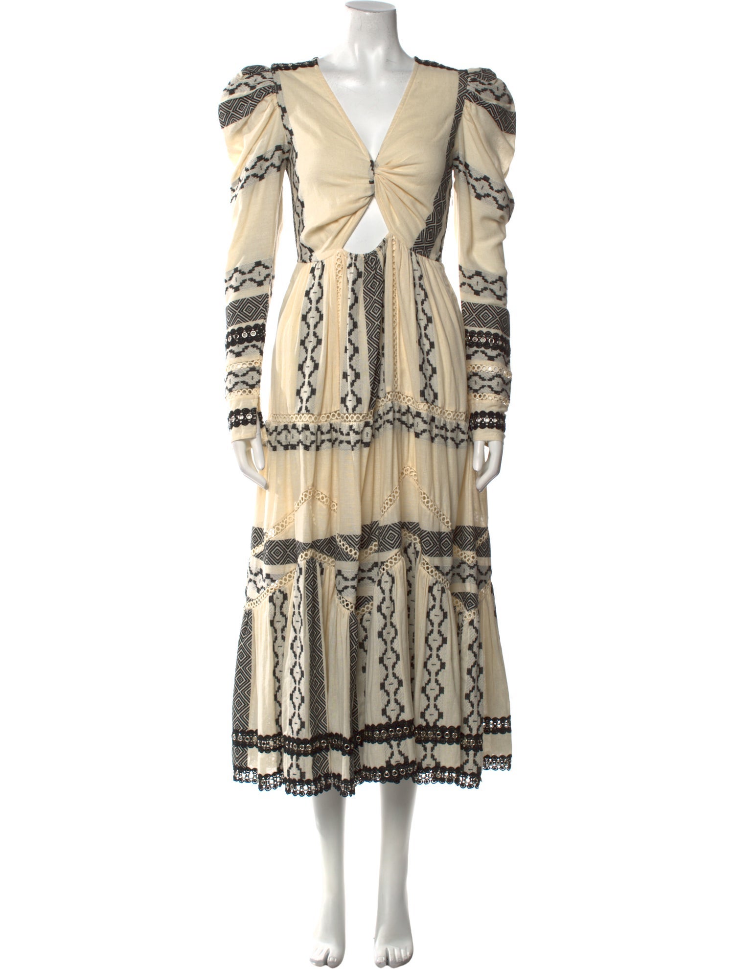 Hemant and Nandita Printed Long Dress