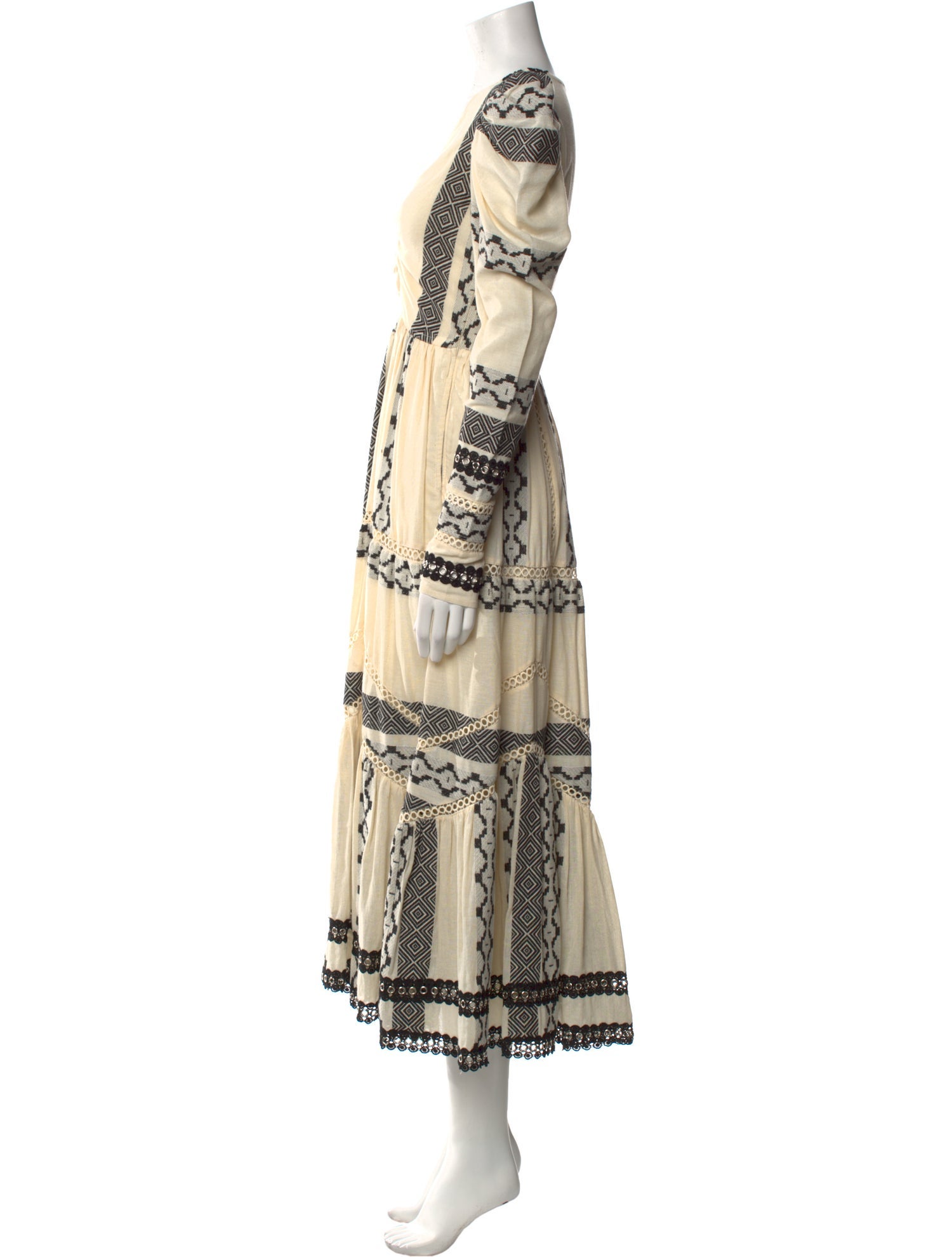 Hemant and Nandita Printed Long Dress