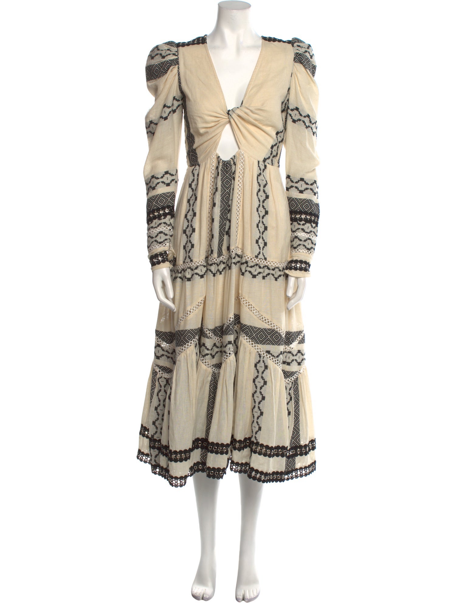 Hemant and Nandita Printed Long Dress