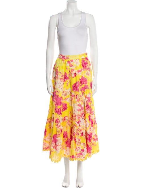 Hemant and Nandita Floral Print Skirt Set