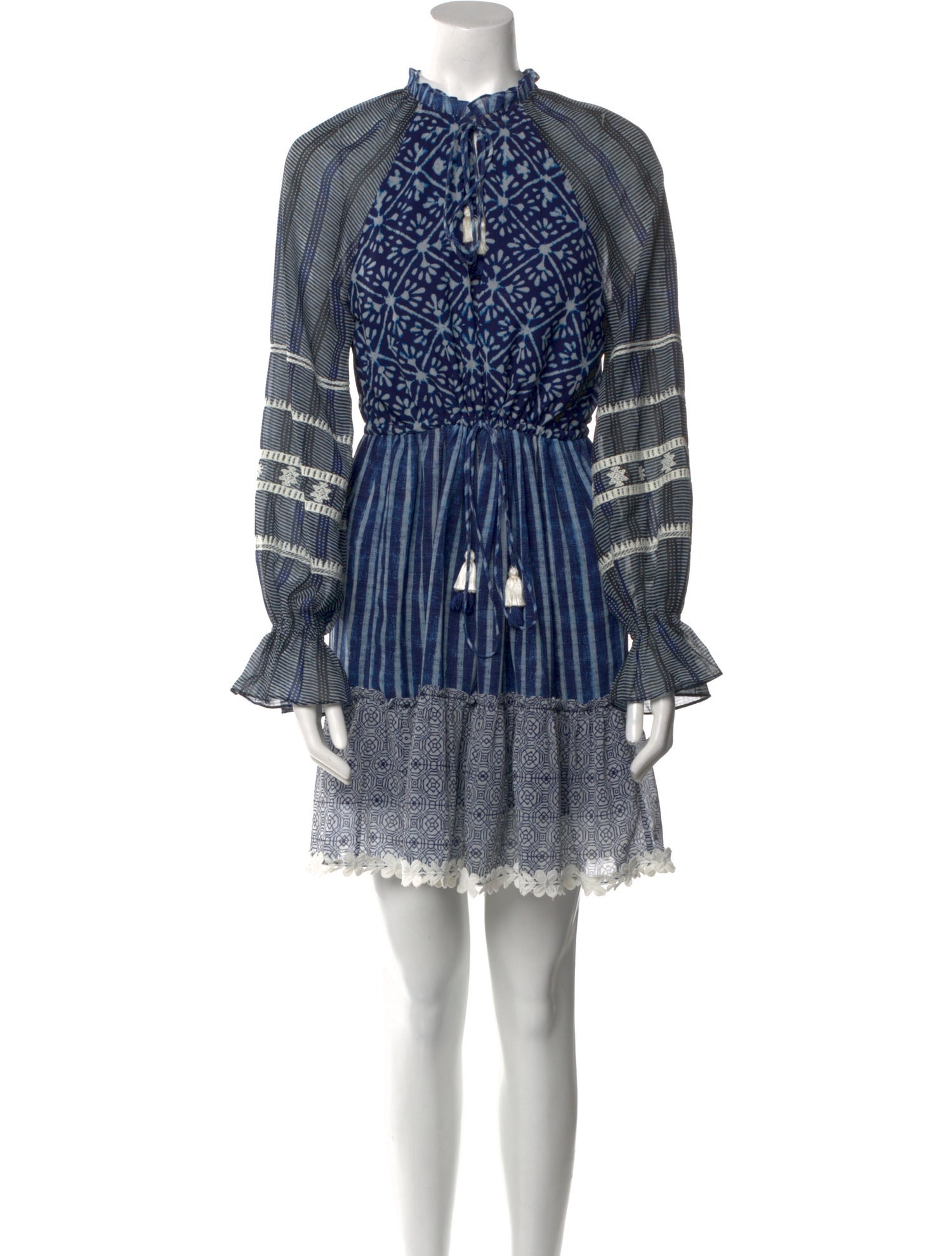 Hemant and Nandita Printed Mini Dress