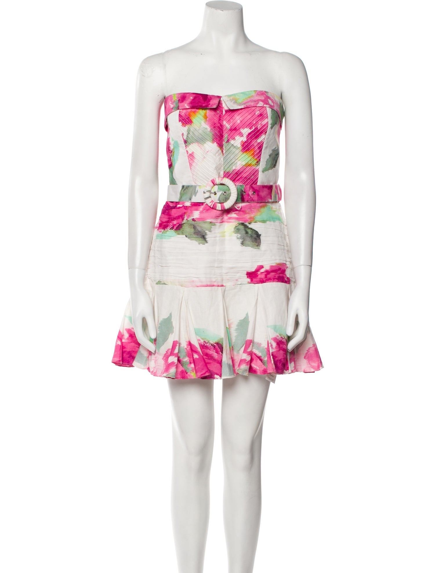 Hemant and Nandita Floral Print Mini Dress