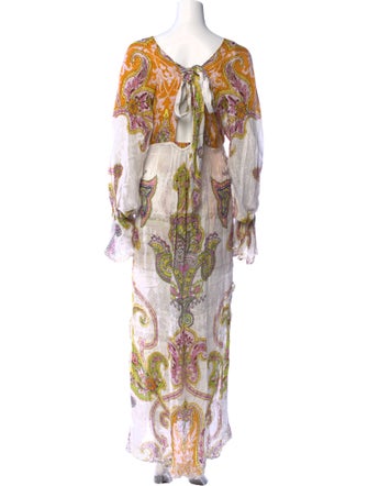 Hemant and Nandita Printed Mini Dress