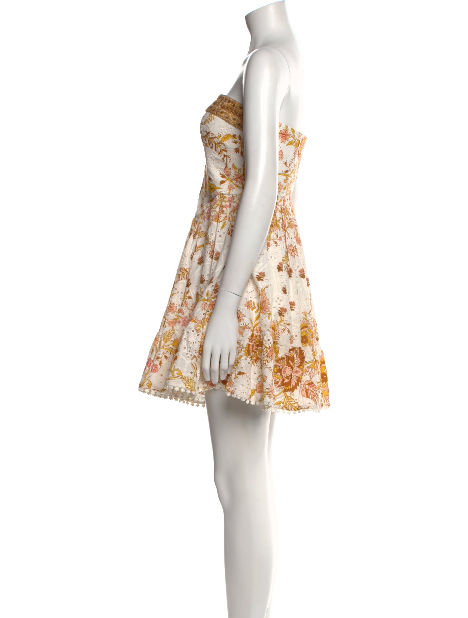 Hemant and Nandita Eyelet Mini Dress w/ Tags