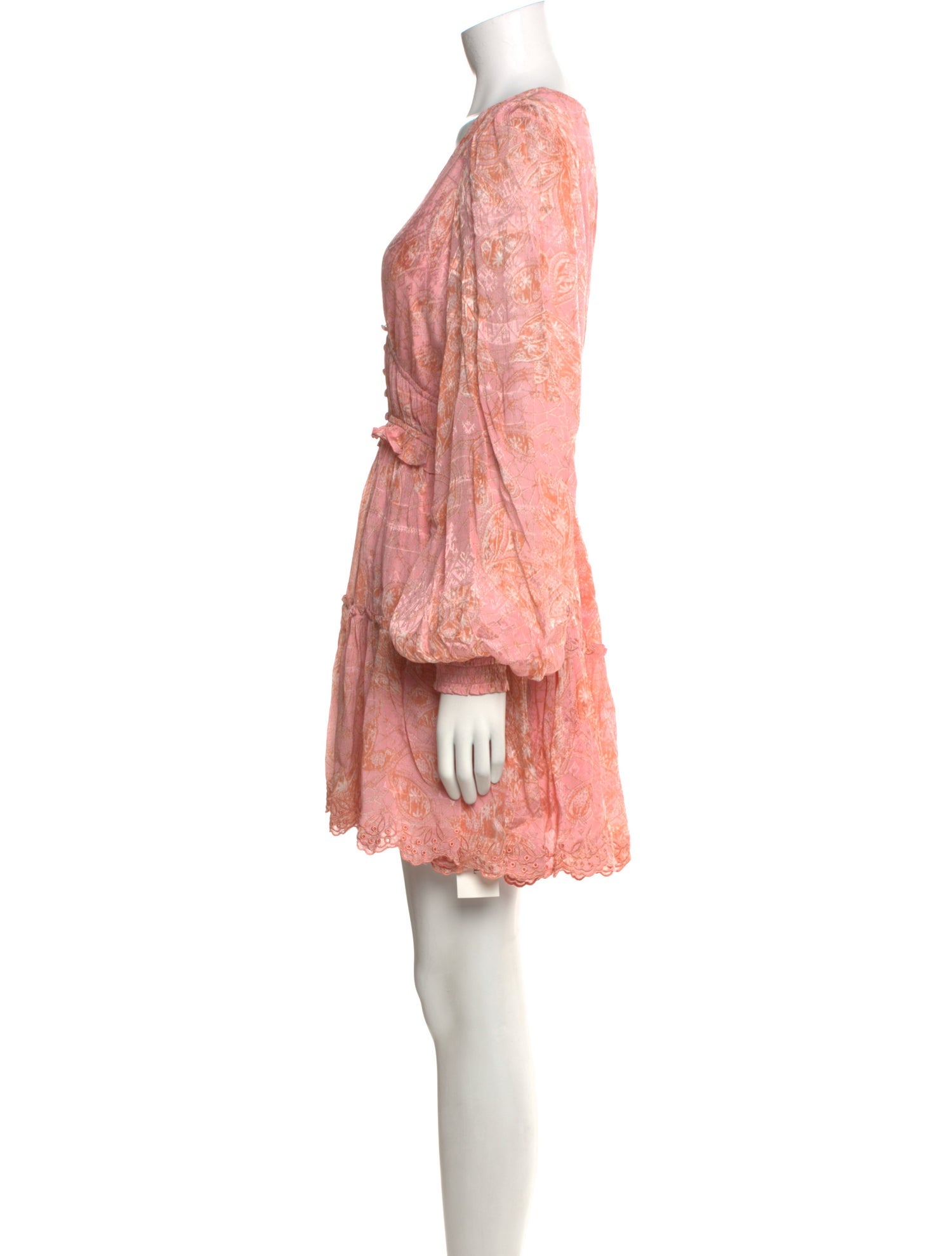 Hemant and Nandita Printed Mini Dress