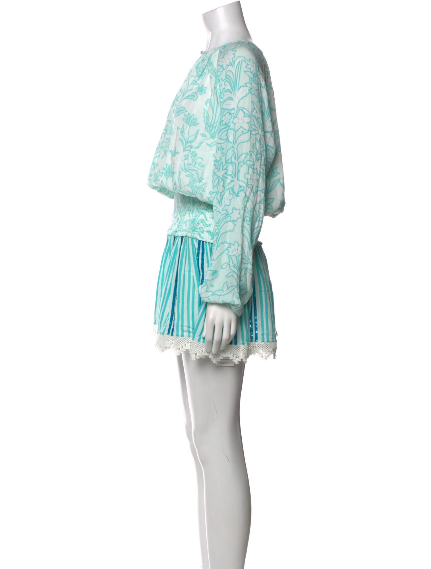 Hemant and Nandita Printed Mini Dress w/ Tags