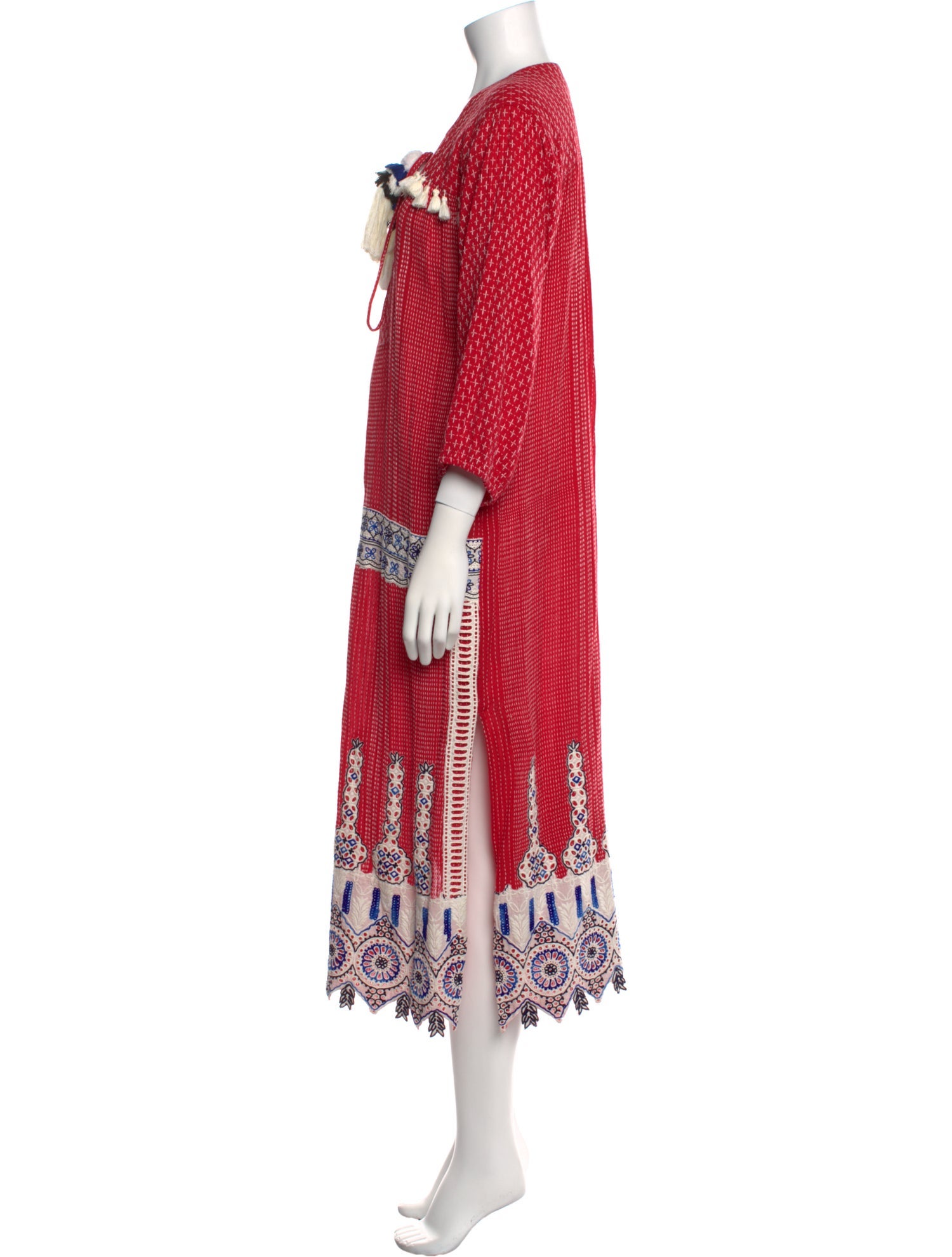 Hemant and Nandita Printed Long Dress