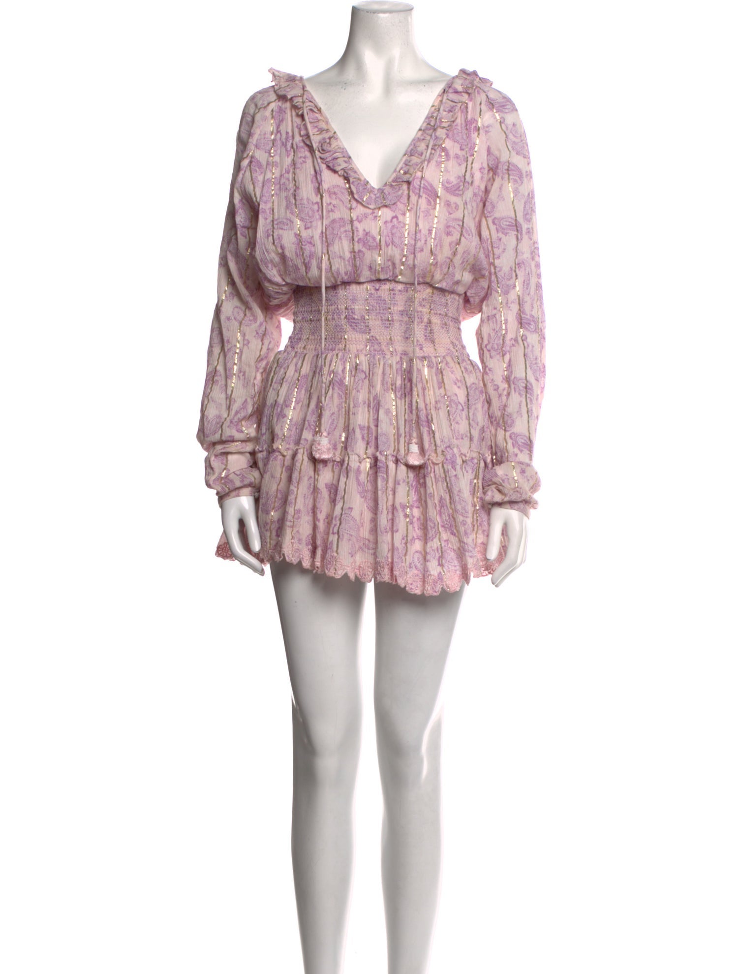 Hemant and Nandita Printed Mini Dress