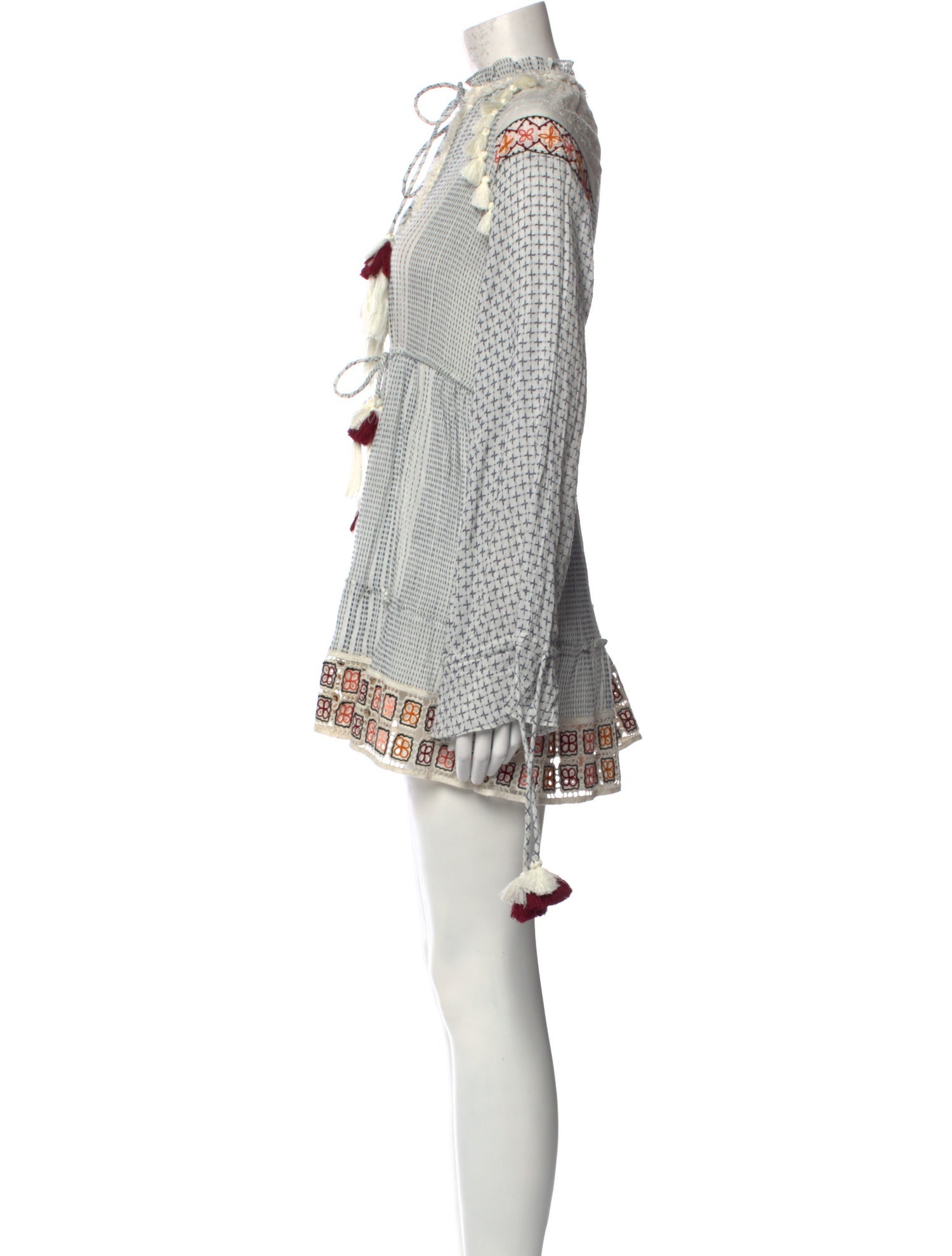 Hemant and Nandita Printed Mini Dress