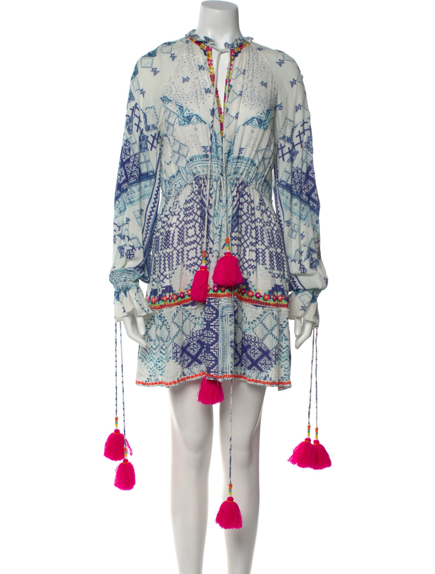 Hemant and Nandita Printed Mini Dress