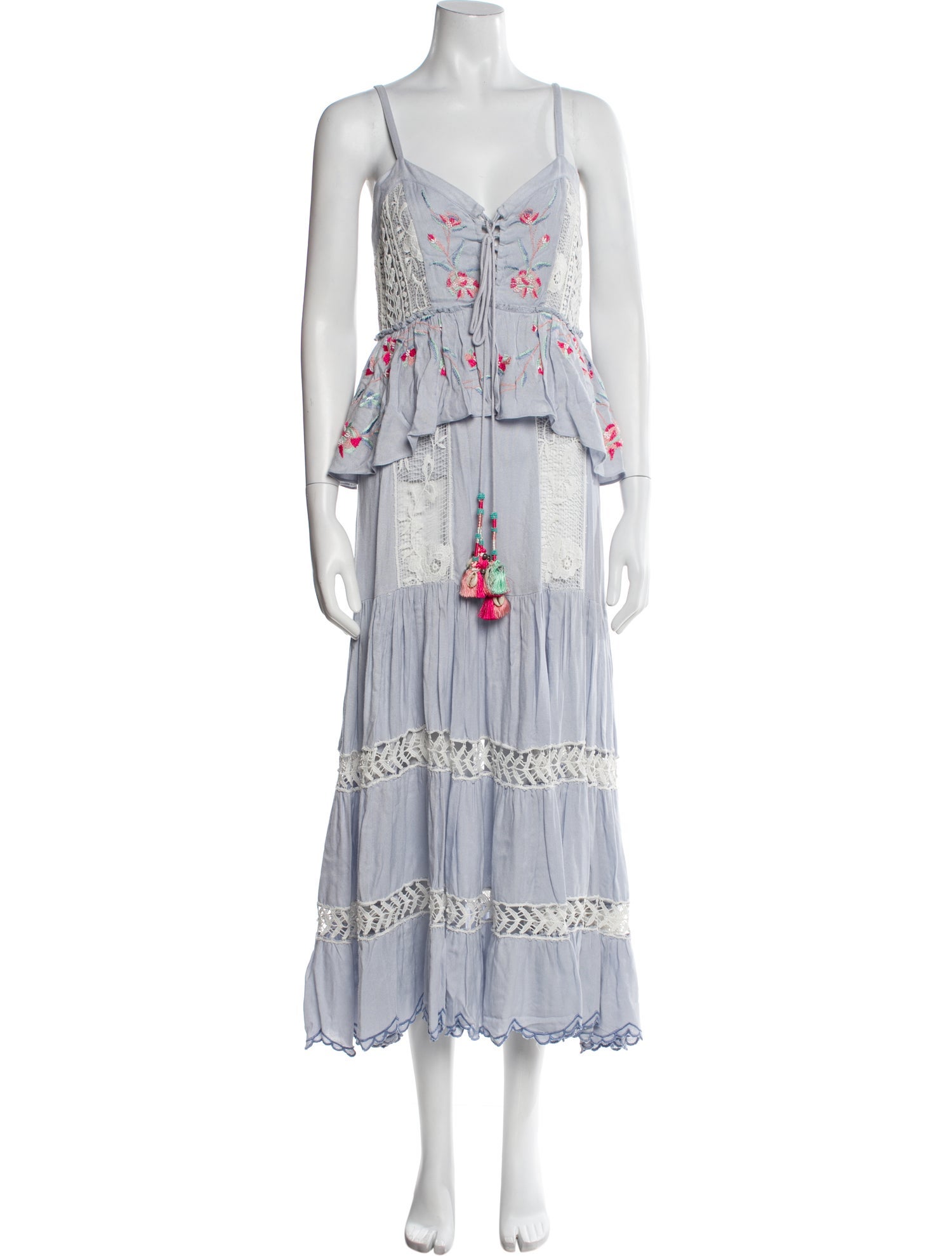 Hemant and Nandita Printed Long Dress