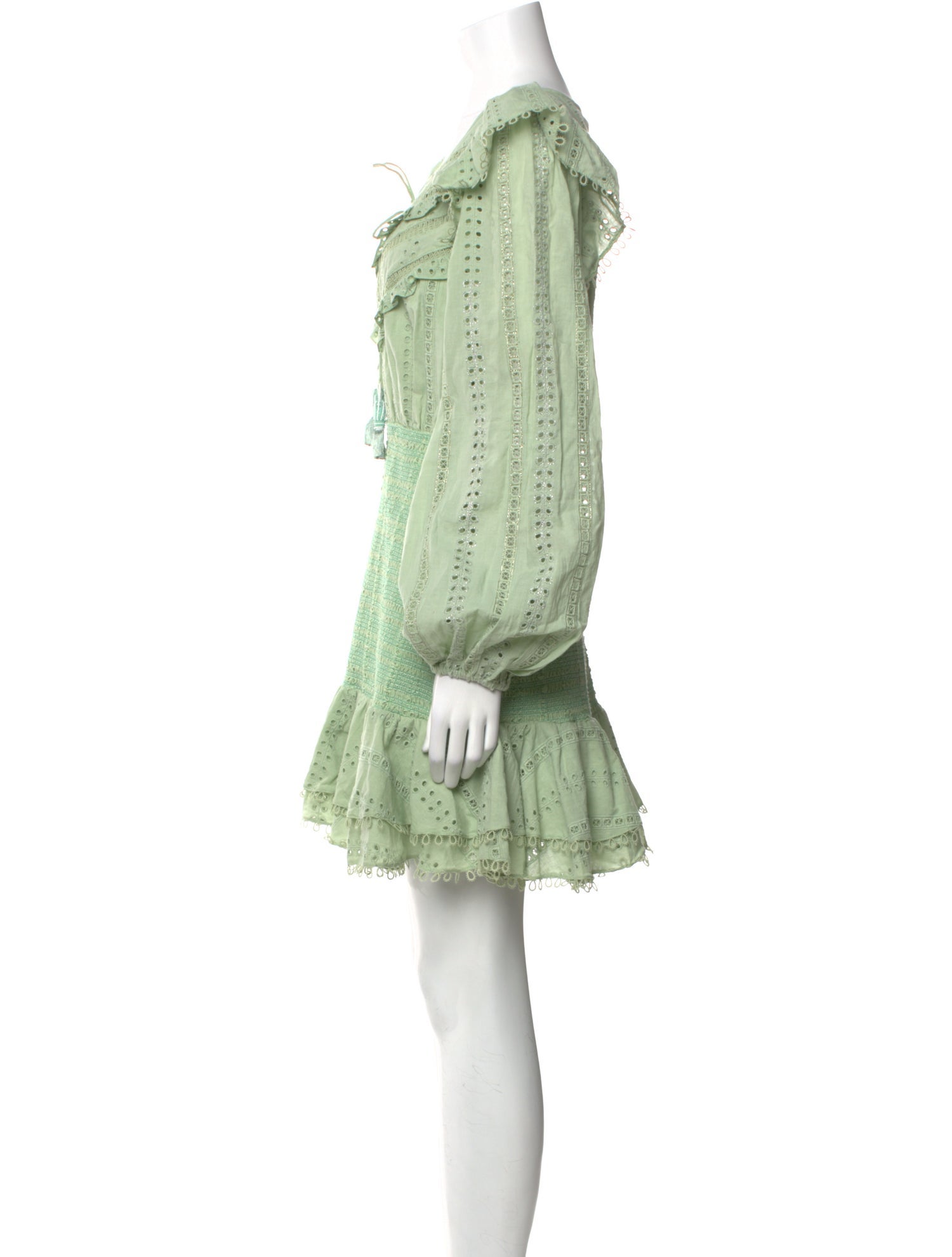 Hemant and Nandita V-Neck Mini Dress w/ Tags