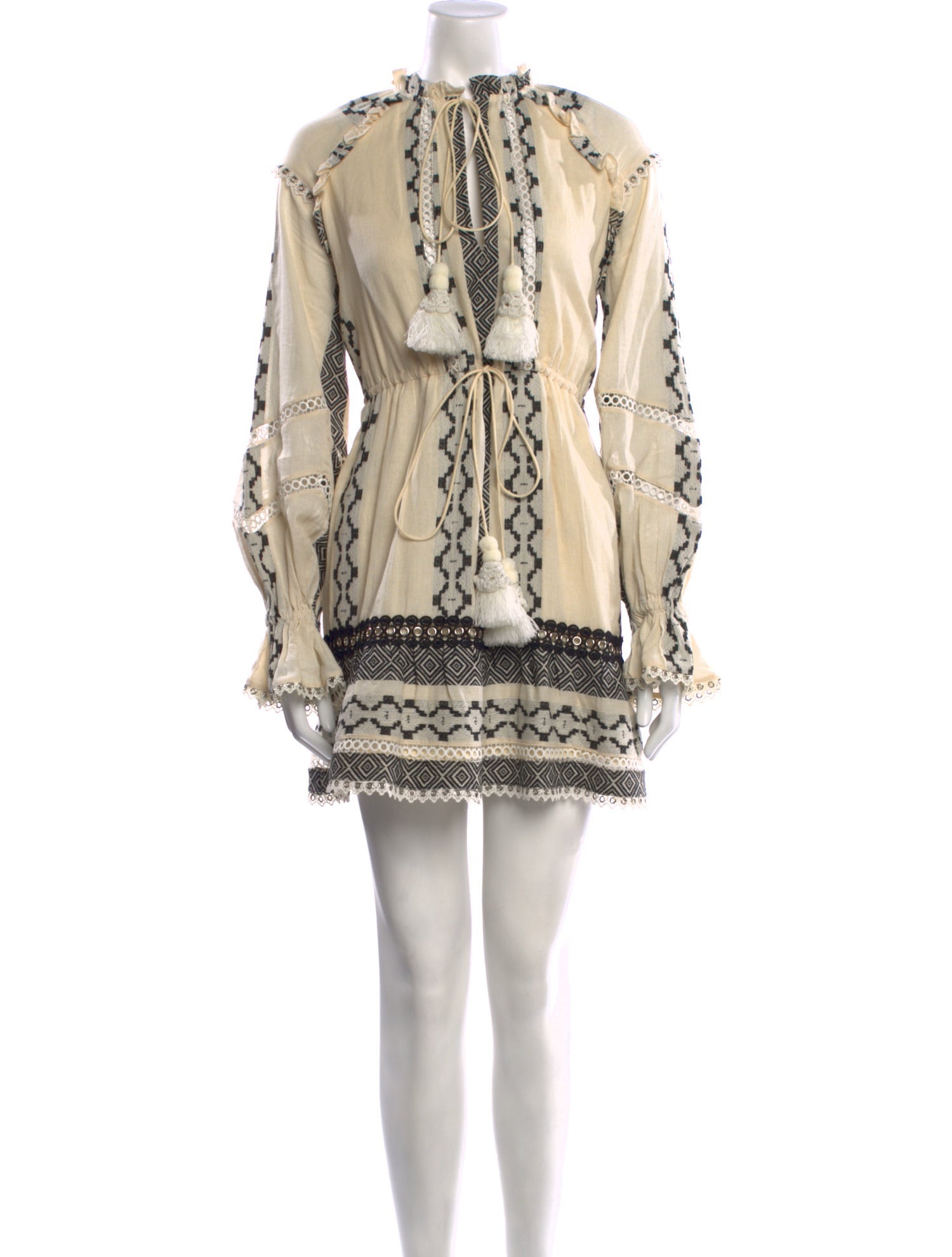 Hemant and Nandita Printed Mini Dress