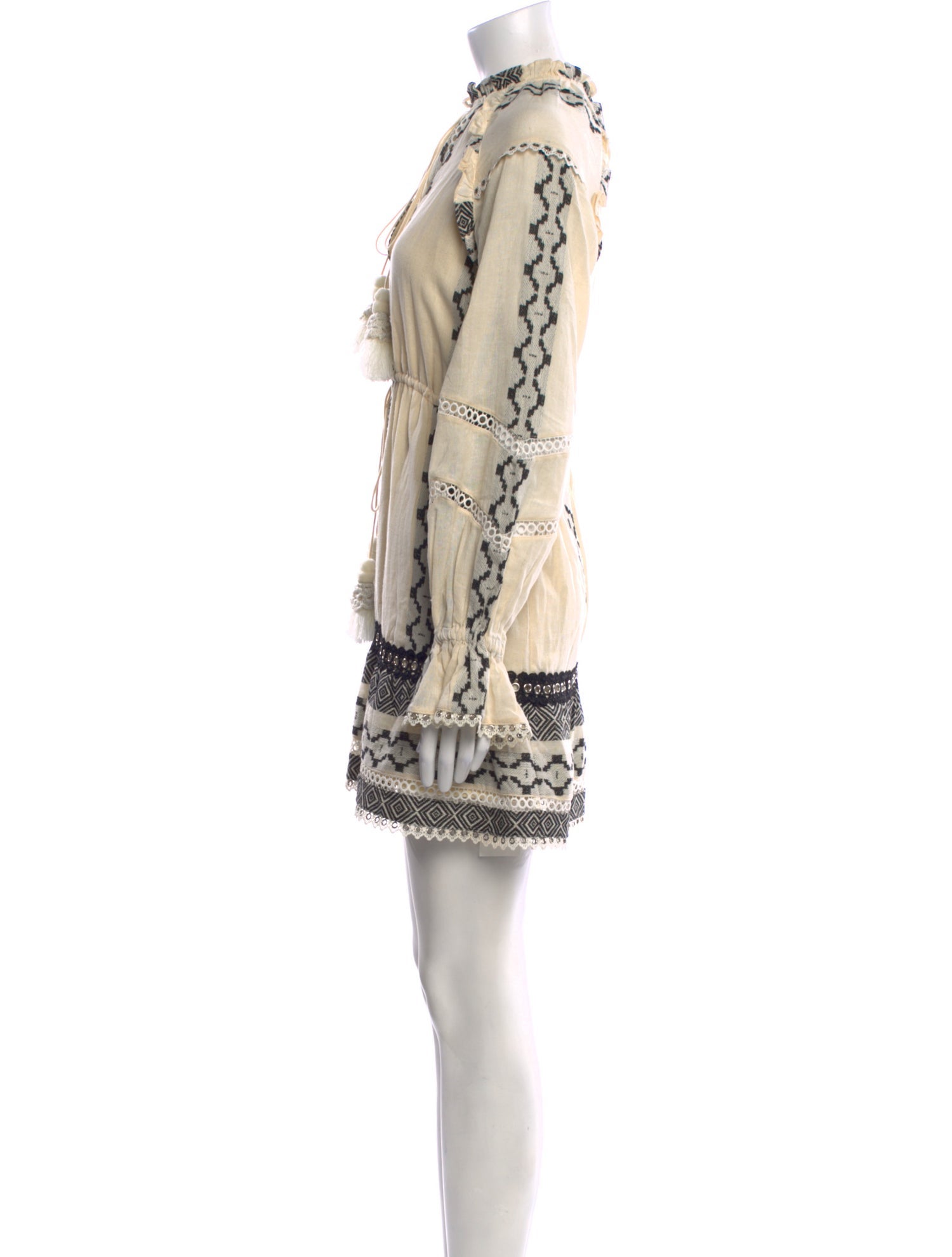 Hemant and Nandita Printed Mini Dress