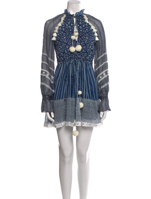 Hemant and Nandita Striped Mini Dress