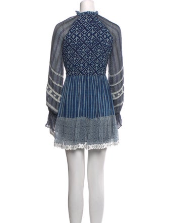 Hemant and Nandita Striped Mini Dress