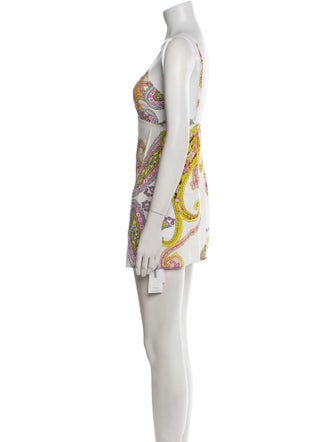 Hemant and Nandita Printed Mini Dress