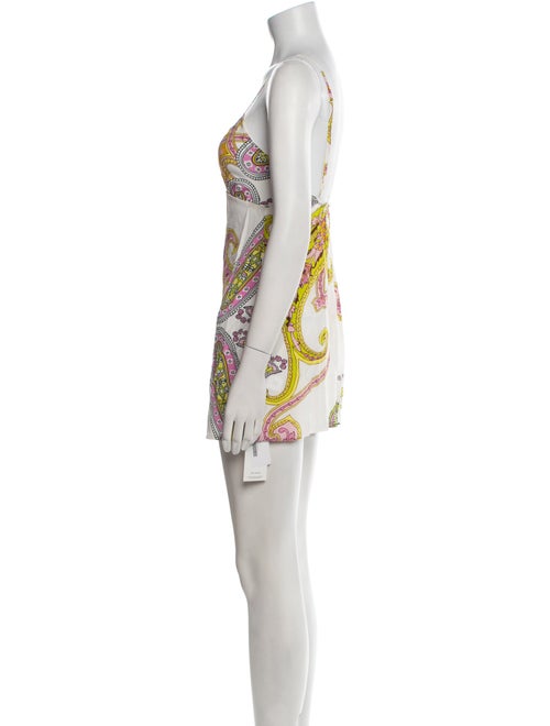 Hemant and Nandita Printed Mini Dress