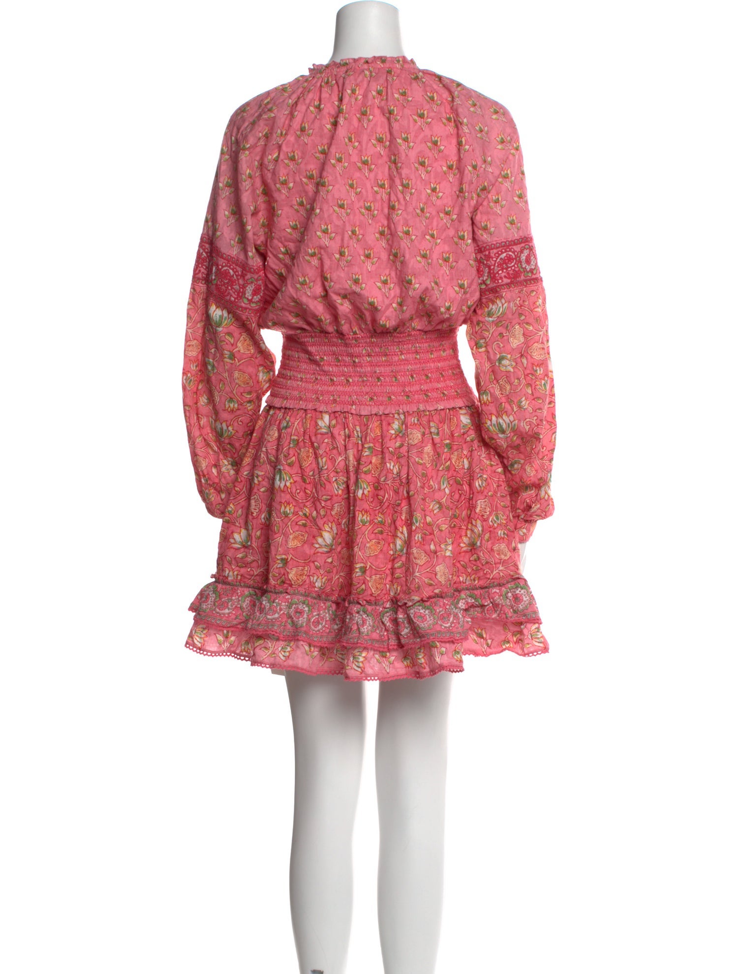 Hemant and Nandita Floral Print Mini Dress