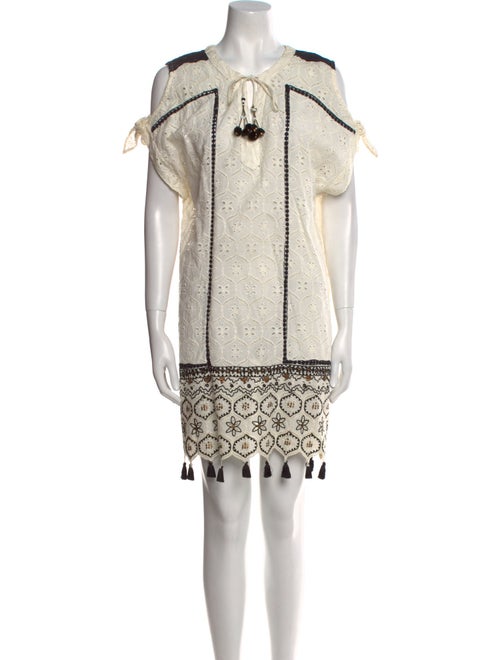 Hemant and Nandita Printed Knee-Length Dress