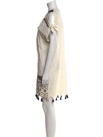 Hemant and Nandita Printed Knee-Length Dress