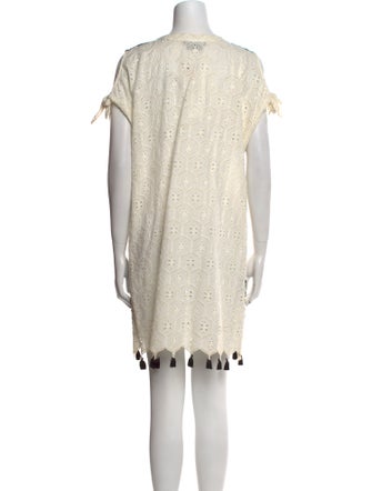 Hemant and Nandita Printed Knee-Length Dress