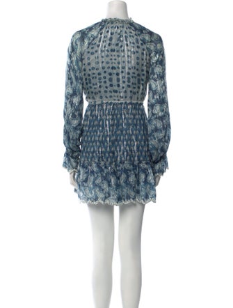 Hemant and Nandita Printed Mini Dress