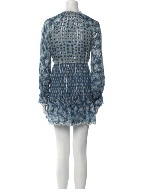 Hemant and Nandita Printed Mini Dress