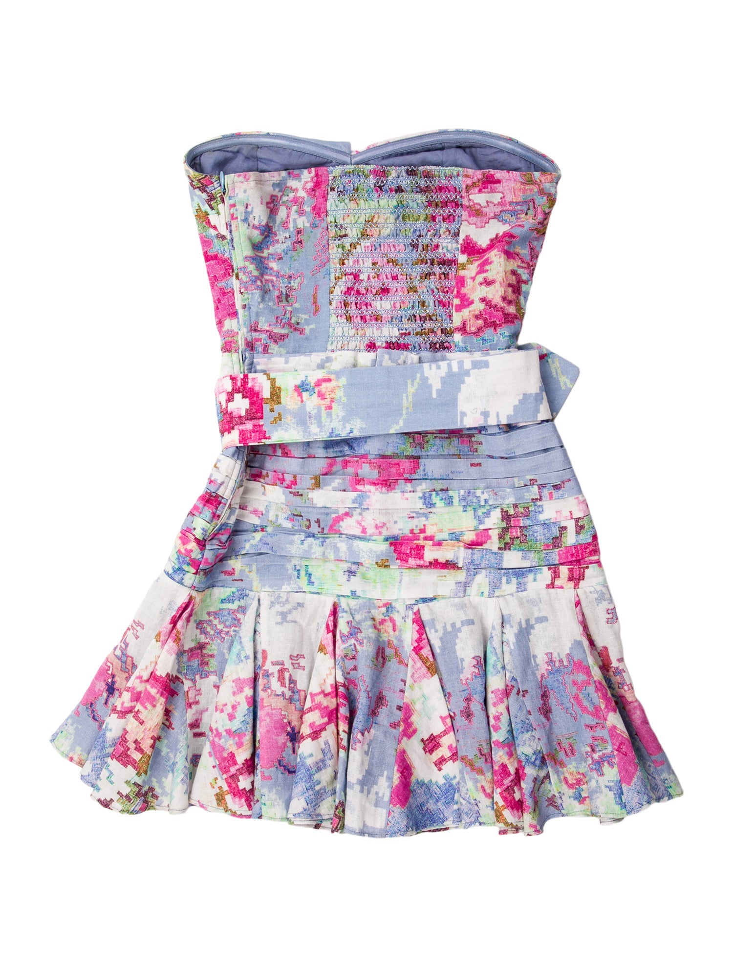 Hemant and Nandita Floral Print Mini Dress