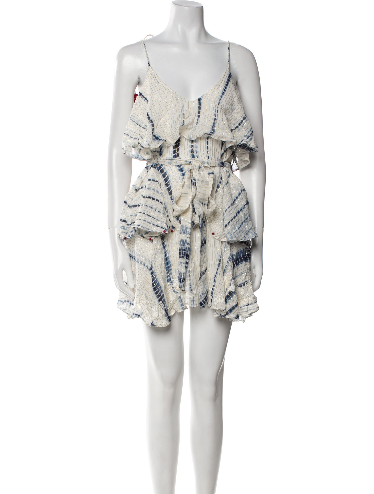 Hemant and Nandita Printed Mini Dress
