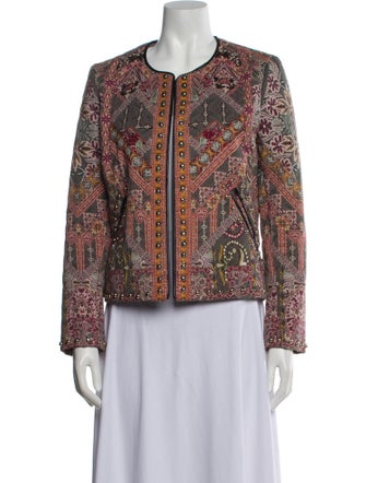 Hemant and Nandita Printed Evening Jacket