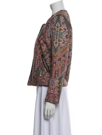 Hemant and Nandita Printed Evening Jacket