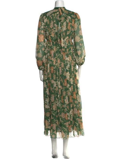 Hemant and Nandita Floral Print Long Dress