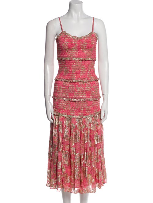 Hemant and Nandita Printed Long Dress