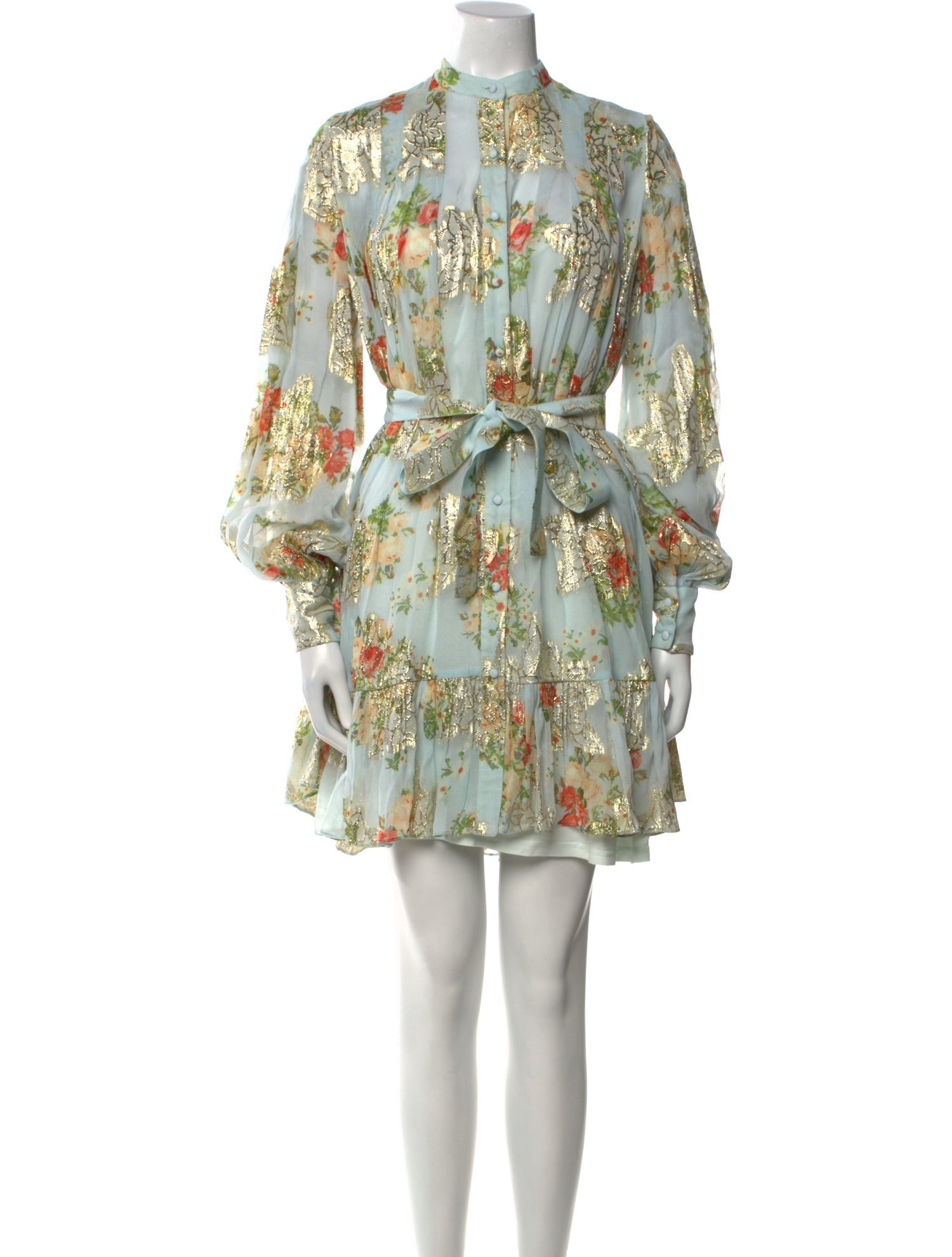 Hemant and Nandita Silk Mini Dress