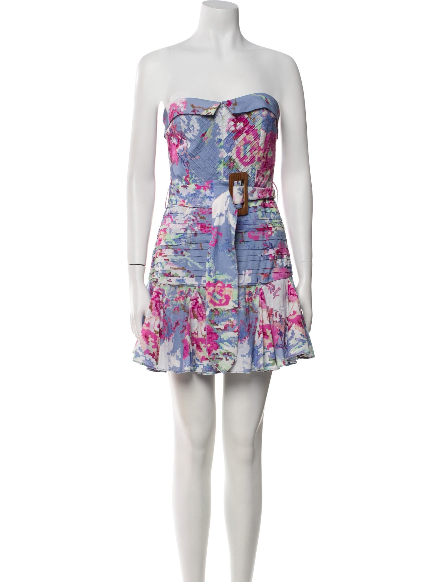 Hemant and Nandita Printed Mini Dress