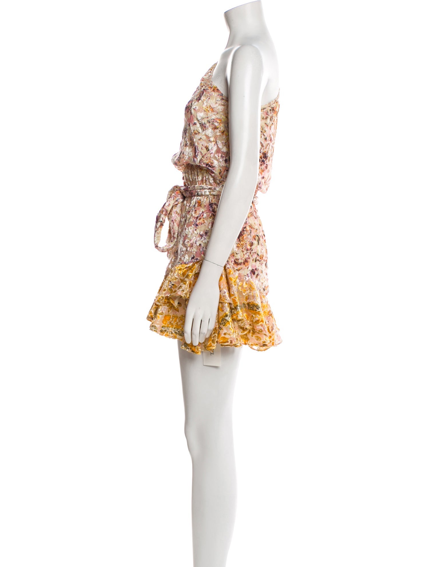 Hemant and Nandita Paisley Print Mini Dress